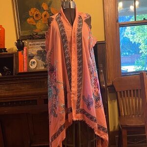 Apricot Scarf Shawl